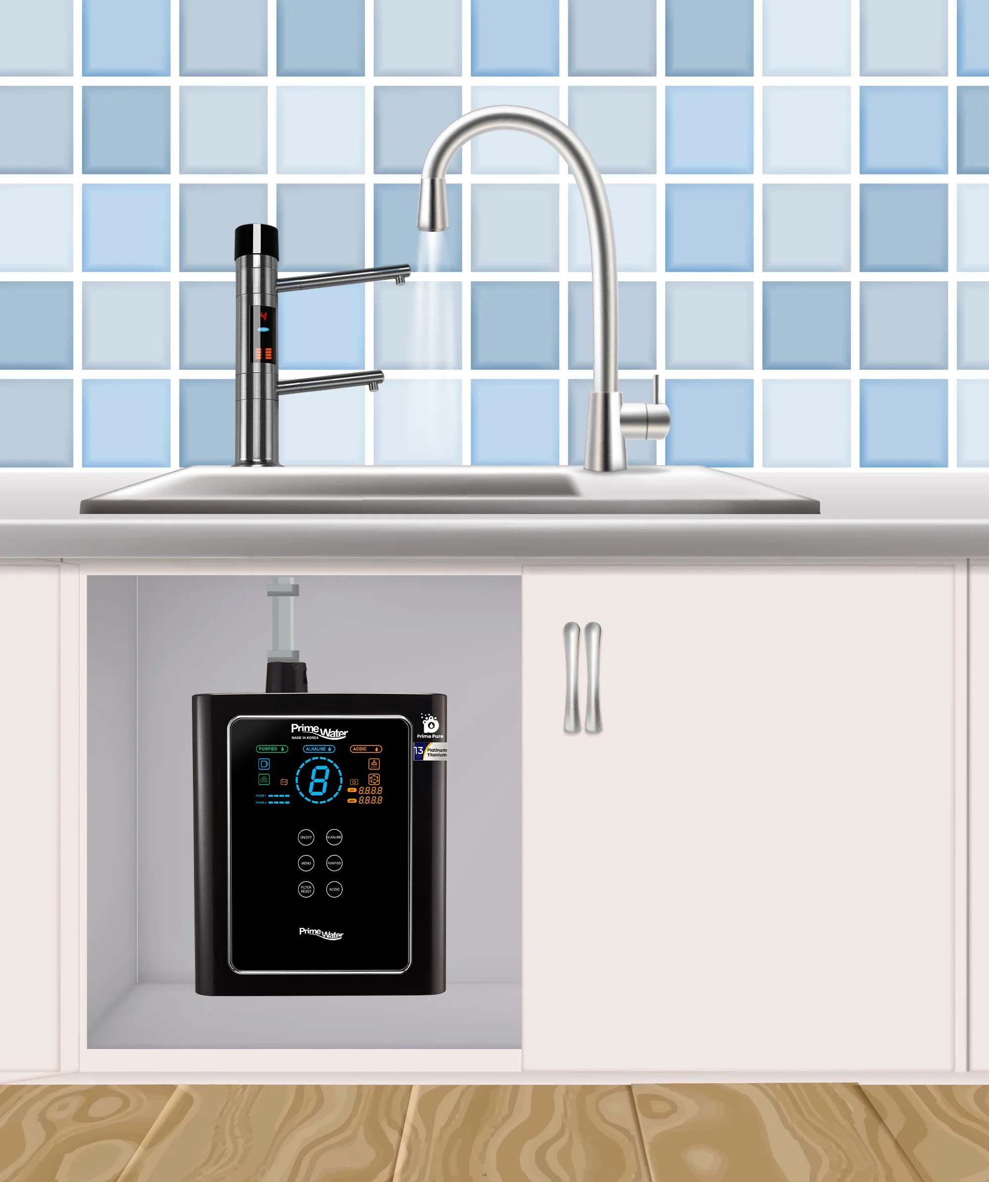 Under-Sink Smart Faucets