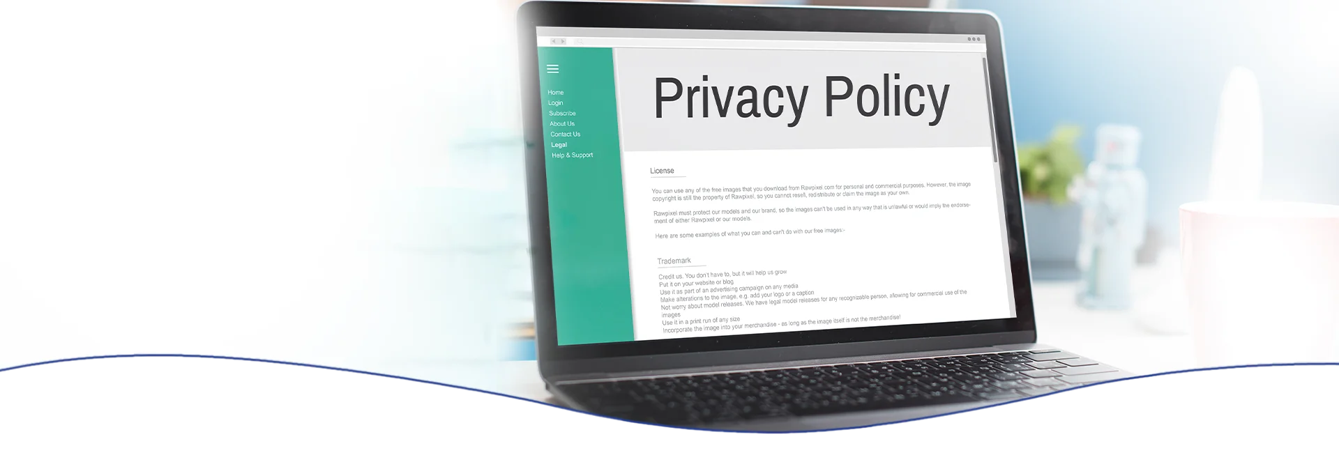 Privacy Policy breadcrumb