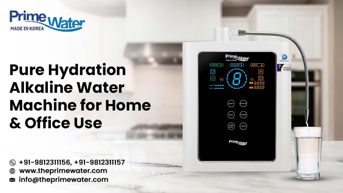 Pure Hydration Alkaline Water Machine