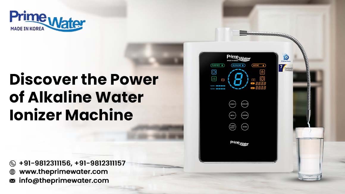 Alkaline Water Ionizer Machine