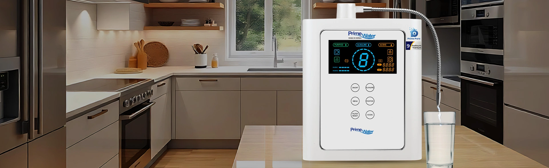 Alkaline Water Ionizer – 9 Plate Model