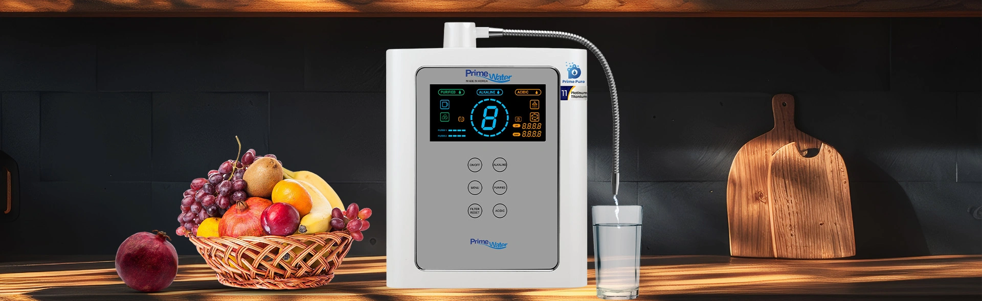 Alkaline Water Ionizer – 11 Plate Model