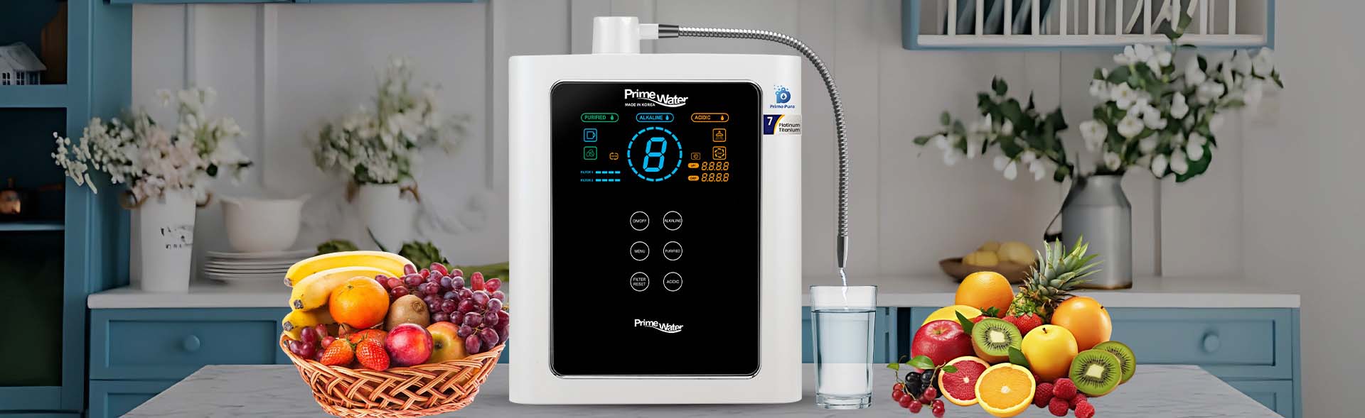 Alkaline Water Ionizer – 7 Plate